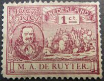 [The 300th Anniversary of the Birth of Admiral Michiel Adriaanszoon De Ruyter, 1607-1676, тып M1]