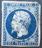[Emperador Napoléon III - Inscripción: "EMPIRE FRANC", tipo C5]