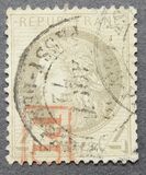 [Ceres - Lines or Dashes on Neck. Coloured Paper. No.50-52: Thin Value Numbers, 類型 I2]
