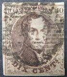 [King Leopold I - Oval 16-17mm High and 14½-15mm Wide, type B7]
