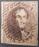[King Leopold I - Oval 17-17½mm High and 14-14½mm Wide, type B11]