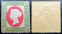 [Queen Victoria - Portrait in White Square, type C1]