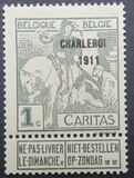 [Overprinted "CHARLEROI 1911", type AO8]
