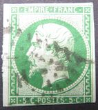 [Emperador Napoléon III - Inscripción: "EMPIRE FRANC", tipo C1]