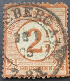 [Definitives - Stamps of 1872 Overprinted, typ E]