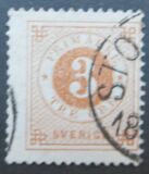 [Numerals in Circle - Different Perforation, type F11]