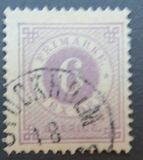 [Numerals in Circle - Different Perforation, type F15]