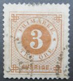[Numerals in Circle - Blue Coach Horn on Back, type F22]