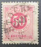 [Numerals in Circle - Blue Coach Horn on Back, type F29]