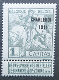 [Overprinted "CHARLEROI 1911", type AO8]