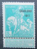 [Overprinted "CHARLEROI 1911", type AP10]