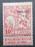 [Overprinted "CHARLEROI 1911", type AO11]