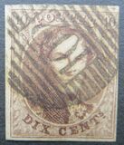 [King Leopold I - Oval 16-17mm High and 14½-15mm Wide, type B7]
