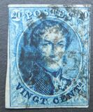 [King Leopold I - Oval 16-17mm High and 14½-15mm Wide, type B8]