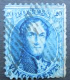 [King Leopold I - Perforated, Tipi B22]