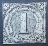 [Value Stamps - Black Print on Colored Paper, tip B]