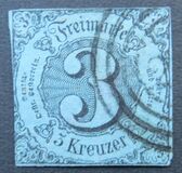 [No. 4 & 8 Printed on Greenish Blue Paper, タイプ B4]