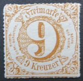 [Colored Print on White paper - Rouletted Perforation, type B15]