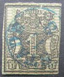[Stamps with Coloured Grill, प्रकार A3]