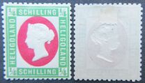 [Queen Victoria - Portrait in White Square, type C1]
