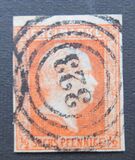 [King Friedrich Wilhelm IV - Hatched Background, Engraved, type A2]