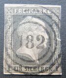 [King Friedrich Wilhelm IV - Hatched Background, Engraved, type A3]