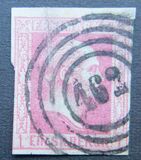 [King Friedrich Wilhelm IV. Smooth Background, Typhographed, प्रकार B]