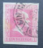 [King Friedrich Wilhelm IV - Hatched Background. Thin White Paper, प्रकार A9]