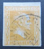 [King Friedrich Wilhelm IV - Hatched Background. Thin White Paper, प्रकार A13]