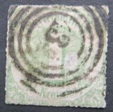 [Colored Print on White paper - Rouletted Perforation, type B12]