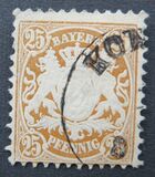 [Coat of Arms - Value in "PFENNIG", tegund D34]
