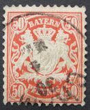 [Coat of Arms - Value in "PFENNIG", tegund D35]