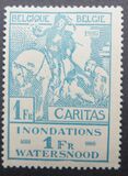 [Pro víctimas de las inundaciones. San Martín partiendo su capa para compartirla con un mendigo, obra de Anton Van Dyck, 1.599 - 1.641, tipo BZ]