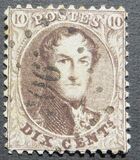 [King Leopold I - Perforated, Tipi B19]