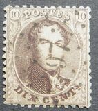 [King Leopold I - Perforated, Tipi B18]
