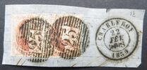 [King Leopold I - Oval 16-17mm High and 14½-15mm Wide, タイプ B9]