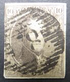 [King Leopold I - Oval 17-17½mm High and 14-14½mm Wide, type B11]