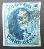 [King Leopold I - Oval 17-17½mm High and 14-14½mm Wide, type B12]