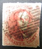 [King Leopold I - Oval 17-17½mm High and 14-14½mm Wide, type B13]