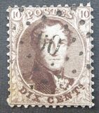 [King Leopold I - Perforated, тып B19]