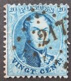 [King Leopold I - Perforated, тып B21]