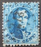 [King Leopold I - Perforated, тып B21]