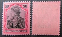 [German Empire Postage Stamps Surcharged, type A9]