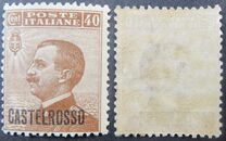 [Italian Postage Stamps Overprinted "CASTELROSSO", タイプ D]