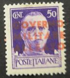 [Italian Postage Stamps Overprinted "GOVERNO MILITARE ALLEATO", type A4]