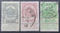 [As 1893 issue but no print between stamp and coupon, type AN]