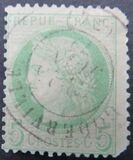 [Ceres - Lines or Dashes on Neck. Coloured Paper. No.50-52: Thin Value Numbers, 类型 I3]