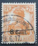 [German Empire Postage Stamps Surcharged, type A2]