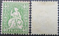 [Helvetia - New Design - Value in Corners - White Paper, type K6]