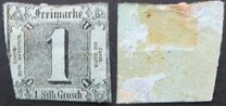 [No. 4 & 8 Printed on Greenish Blue Paper, タイプ A6]